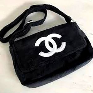 VIP plush beauty bag